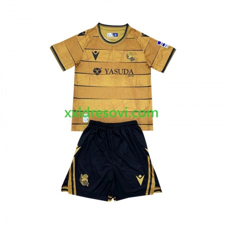 Real Sociedad Gostujući Dječji Nogometni Dres 2024-2025